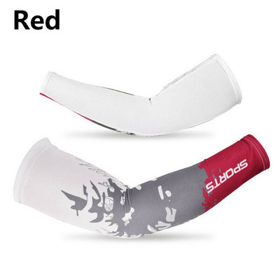 2 tk Unisexi jahutuskäevarrukad katavad UV-kiirguse päikesekaitset meeste/naiste õues kalapüügiks ja rattasõiduks, jooksuvarrukad