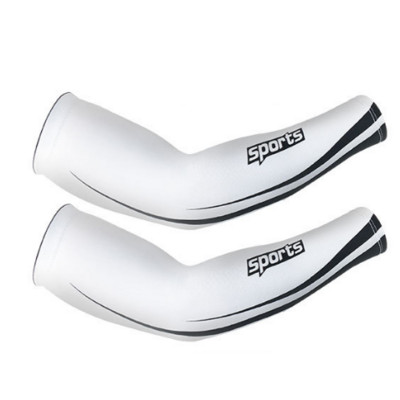 1 paar Unisex rattakäevarrukad jääsiidist jahutavad päikesekaitsevarrukad päikesekaitse korvpalli võrkpalli jooksupael