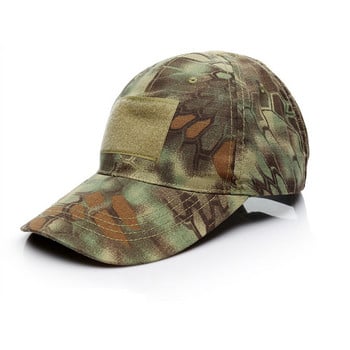 Tactical Cap Multicam Camo Airsoft Hat Ανδρικά Paintball Ψάρεμα Κυνήγι Πεζοπορίας Snapback Καπέλα μπέιζμπολ