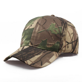 Νέο καπέλο μπέιζμπολ Camo Καπέλα ψαρέματος Ανδρικά Καπέλο Καμουφλάζ Ζούγκλας Καμουφλάζ για άντρες Καπέλο Τακτικής Πεζοπορίας Κασκέτα Airsoft