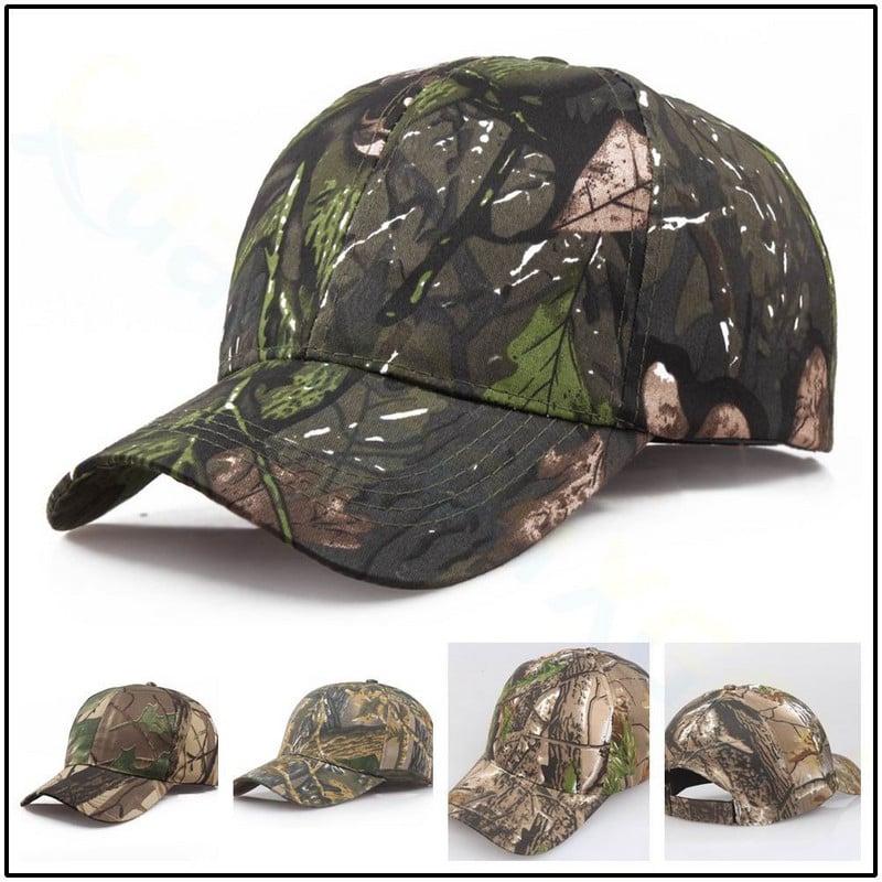 Uus Camo pesapallimüts Meeste kalapüügimütsid õues jahiks kamuflaaž džunglimüts Airsofti taktikaline matkakaskett-mütsid