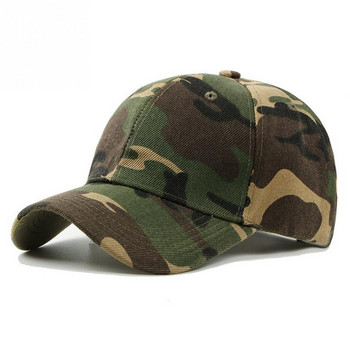 Καπέλα τακτικής μπέιζμπολ Ρυθμιζόμενα καμουφλάζ Στρατιωτικά καπέλα Καλοκαιρινό αντηλιακό καπέλο κυνήγι Πεζοπορία Ψάρεμα αντηλιακό καπέλο