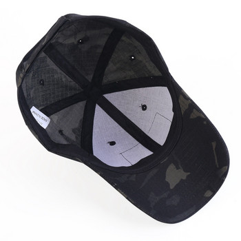 Καλοκαιρινά στρατιωτικά καπέλα μπέιζμπολ Καμουφλάζ Tactical Army Στρατιώτης Μάχης Paintball Ρυθμιζόμενο κυνήγι Snapback Καπέλα ηλίου άντρες γυναίκες
