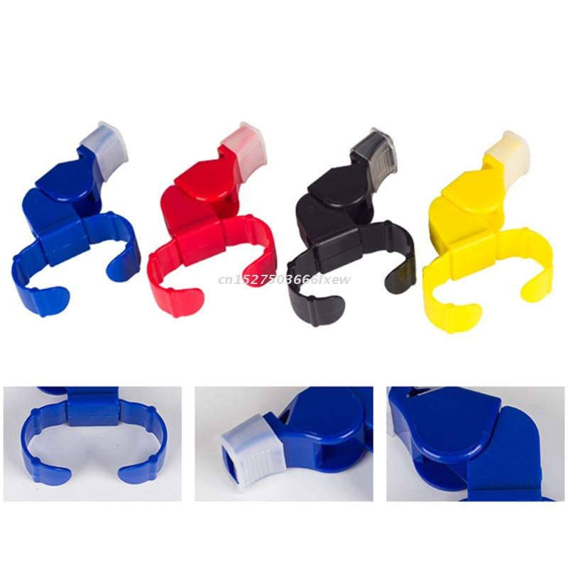 1 tk plastikust kohtuniku sõrme käepide, vile sport jalgpall jalgpall korvpall pesapall hoki ellujäämine välistingimustes, must vile