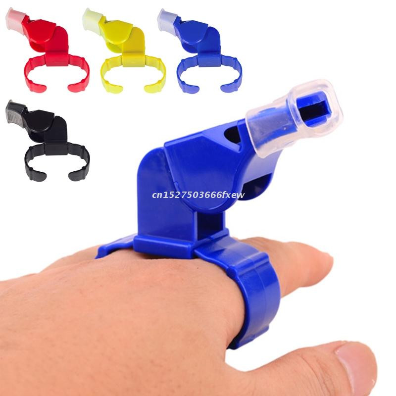 1 tk plastikust kohtuniku sõrme käepide, vile sport jalgpall jalgpall korvpall pesapall hoki ellujäämine välistingimustes, must vile