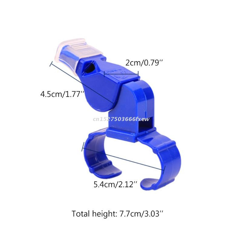 1 tk plastikust kohtuniku sõrme käepide, vile sport jalgpall jalgpall korvpall pesapall hoki ellujäämine välistingimustes, must vile