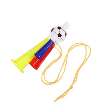1PC Sports Cheering Whistle Competition Atmosphere Props Trupet Football Modeling Creative Horn Whistle Team Sports Gadgets
