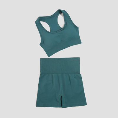 WAREBALL Sieviešu sporta apģērbs bezšuvju jogas komplekts Seksīgs sporta krūštura topi, kostīmi ar šortiem sporta zāle fitnesa apģērbs bez piedurknēm