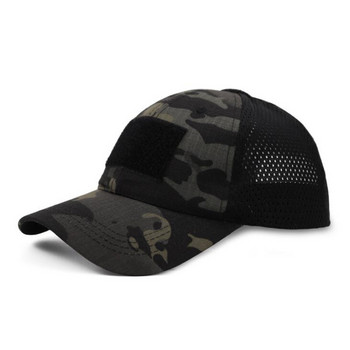 Външна шапка за оператор ACU Multicam Special Force Camo Mesh Cap Airsoft шапка за мъже Tactical Contractor US Army Baseball Caps Hat