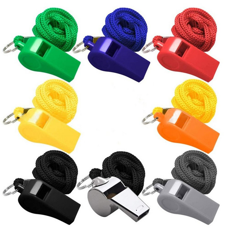 Drošības ABS/nerūsējošā tērauda svilpe īpaši skaļa sporta tiesneša svilpe ārkārtas izdzīvošanas rīks ar futrāli āra piederumiem