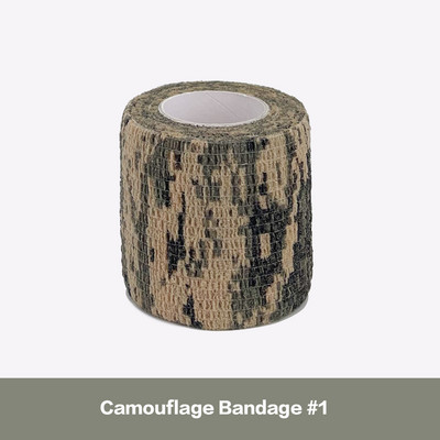 4,8m Hunt Disguise Elastoplast Camouflage Elastic Wrap Tape Αυτοκόλλητο αθλητικό προστατευτικό αστράγαλο Επίδεσμος βραχίονα δακτύλων γόνατος