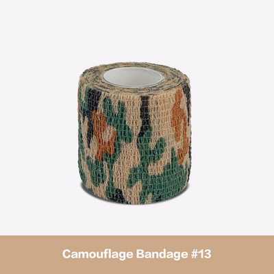 4,8m Hunt Disguise Elastoplast Camouflage Elastic Wrap Tape Αυτοκόλλητο αθλητικό προστατευτικό αστράγαλο Επίδεσμος βραχίονα δακτύλων γόνατος