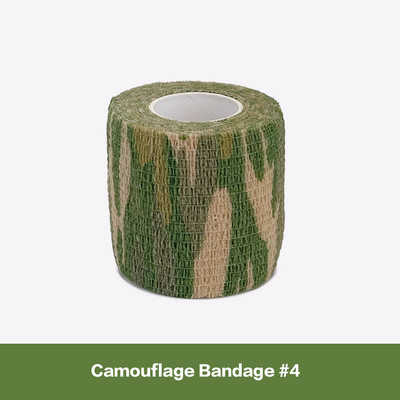 4,8m Hunt Disguise Elastoplast Camouflage Elastic Wrap Tape Αυτοκόλλητο αθλητικό προστατευτικό αστράγαλο Επίδεσμος βραχίονα δακτύλων γόνατος