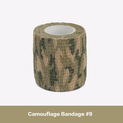 4,8m Hunt Disguise Elastoplast Camouflage Elastic Wrap Tape Αυτοκόλλητο αθλητικό προστατευτικό αστράγαλο Επίδεσμος βραχίονα δακτύλων γόνατος