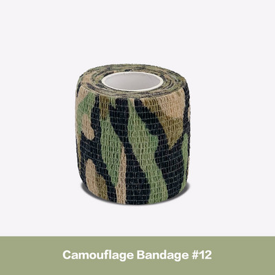 4,8m Hunt Disguise Elastoplast Camouflage Elastic Wrap Tape Αυτοκόλλητο αθλητικό προστατευτικό αστράγαλο Επίδεσμος βραχίονα δακτύλων γόνατος
