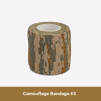4,8m Hunt Disguise Elastoplast Camouflage Elastic Wrap Tape Αυτοκόλλητο αθλητικό προστατευτικό αστράγαλο Επίδεσμος βραχίονα δακτύλων γόνατος