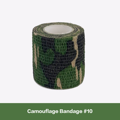 4,8m Hunt Disguise Elastoplast Camouflage Elastic Wrap Tape Αυτοκόλλητο αθλητικό προστατευτικό αστράγαλο Επίδεσμος βραχίονα δακτύλων γόνατος