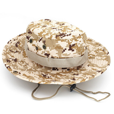 60 cm kamuflaažimütsid Taktikalised jahimütsid Sõjaväeline Boonie Armee mütsid Camo Meeste Välissport Päikesekübarad Kalapüük Matkamüts