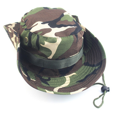 60 cm kamuflaažimütsid Taktikalised jahimütsid Sõjaväeline Boonie Armee mütsid Camo Meeste Välissport Päikesekübarad Kalapüük Matkamüts