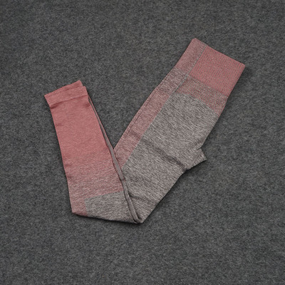 2gab. Bezšuvju Jogas Komplekts Sieviešu sporta apģērbs Treniņu apģērbs Sieviešu Sporta Apģērbi Uzvalki Fitnesa Apģērbi Push Up legingi