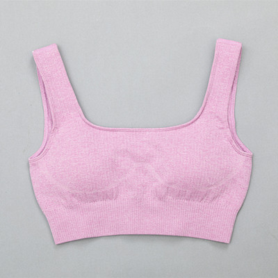 Naiste soonikuga õmblusteta joogakomplektid treeningkostüümid Crop rinnahoidja topid pikkade varrukatega särk Õmblusteta säärised spordikomplekt