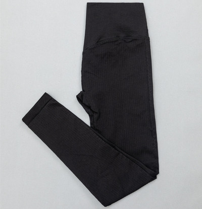 Naiste soonikuga õmblusteta joogakomplektid treeningkostüümid Crop rinnahoidja topid pikkade varrukatega särk Õmblusteta säärised spordikomplekt