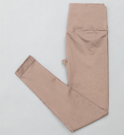 Naiste soonikuga õmblusteta joogakomplektid treeningkostüümid Crop rinnahoidja topid pikkade varrukatega särk Õmblusteta säärised spordikomplekt