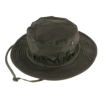Камуфлажна шапка Hunter Hat Sniper Hidden Jungle Sports Ripstop Combat Caps Широка периферия Bucket Hat Къмпинг Туризъм Глава