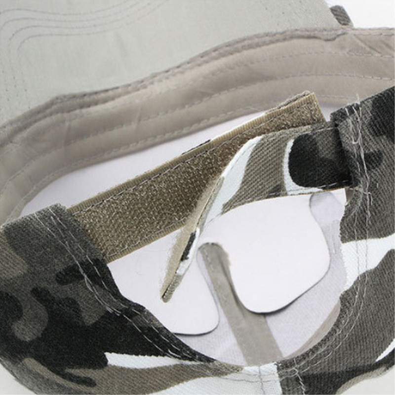 Muškarci Kamuflažni print Ribolovne kape Lovačke na otvorenom Žene Camo Casquette šešir Penjački Lov Planinarenje Pustinjski šeširi