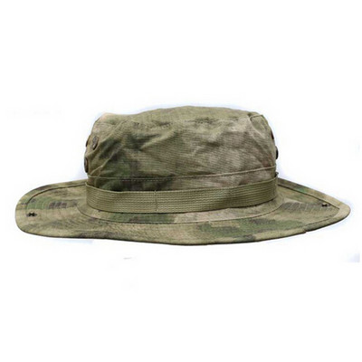 Taktikaline jahimüts Militaar Camo ämbriga päikesekübar Veekindel kalapüük Õues telkimine Kalurimütsid nööriga meestega