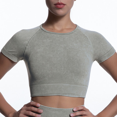 Σετ γιόγκα χωρίς ραφές αθλητικό κοστούμι Γυναικεία αθλητικά ρούχα Γυναικείες φόρμες γυμναστικής Ρούχα γυμναστικής Ρούχα γυμναστικής Κολάν ψηλόμεσο Αθλητικό τοπ