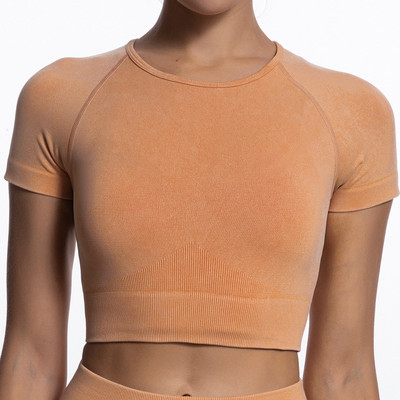 Σετ γιόγκα χωρίς ραφές αθλητικό κοστούμι Γυναικεία αθλητικά ρούχα Γυναικείες φόρμες γυμναστικής Ρούχα γυμναστικής Ρούχα γυμναστικής Κολάν ψηλόμεσο Αθλητικό τοπ