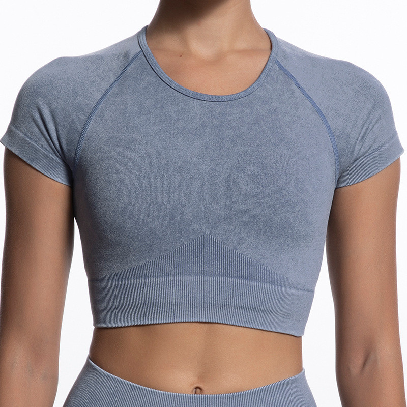 Σετ γιόγκα χωρίς ραφές αθλητικό κοστούμι Γυναικεία αθλητικά ρούχα Γυναικείες φόρμες γυμναστικής Ρούχα γυμναστικής Ρούχα γυμναστικής Κολάν ψηλόμεσο Αθλητικό τοπ