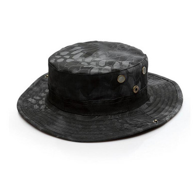 Välitingimustes kamuflaaž Bonnie armee müts Meeste sõjaväemüts Quick Dry Sun Bucket Cap Taktikaline kalastusmüts matkamiseks Matkatarvikud