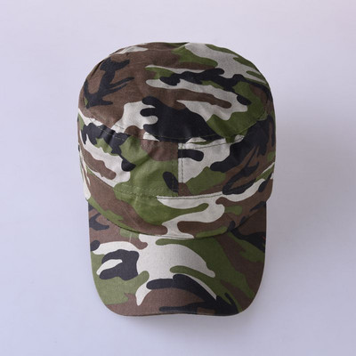 Uus kamuflaažist pesapallimüts Meeste naiste taktikaline lame müts Unisex mood Sport matkamine matkamine päikesekübar päikesekaitse päikesekaitse müts