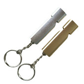 Kahe sagedusega kullast/kilbist hädaolukorra ellujäämise vile võtmehoidja õhust alumiiniumsulamist matkamise tarviku tööriist