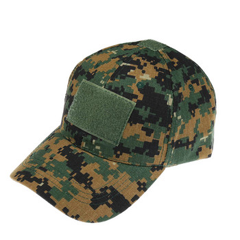 Тактическа армейска шапка Спорт на открито Snapback Stripe Военна камуфлажна шапка Simplicity Army Camo Ловна шапка за мъже и възрастни