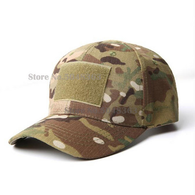 Taktiskā armijas cepure āra sportam Snapback Stripe militārā kamuflāžas cepure Vienkārša armijas Camo medību cepure vīriešiem pieaugušajiem