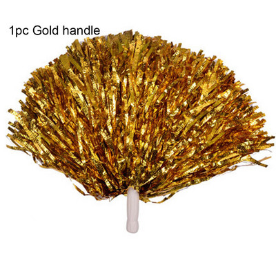 1 gab. Plastmasas dubultā cauruma rokturis, metāla uzmundrināšanas straume, pomponi, karsējmeiteņu pombumba, uzmundrinoša dekoratora kluba sporta piederumi