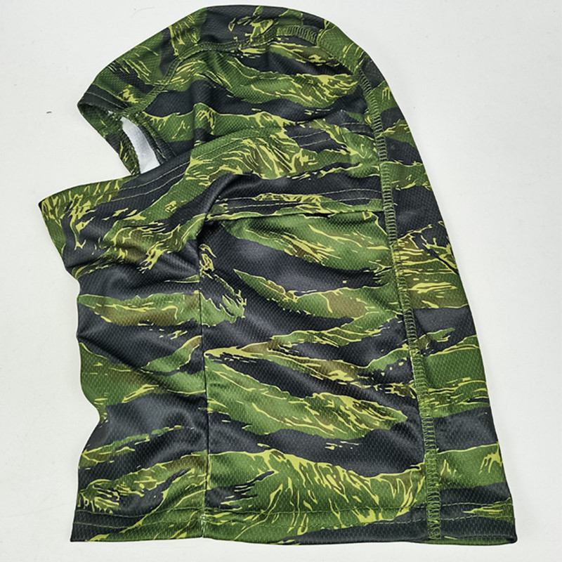 2 vnt./rinkinys Taktinės kamufliažo spausdintos beisbolo kepuraitės ir veido kaukė Karinio gobtuvo rinkinys vyrams Kepurės nuo saulės Lauke Medžioklė dviračiu