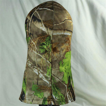 Bionic Camouflage Full Face shield Outdoor Balaclava Дишаща топла шапка Шал за Лов Риболов Колоездене