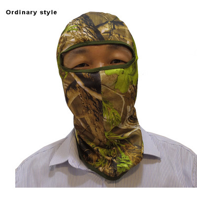 Bionic Camouflage Full Face shield Outdoor Balaclava Breathable keep Warm Cap κασκόλ για κυνήγι Ψάρεμα Ποδηλασία