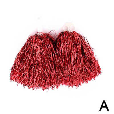 1 Paar käeshoitavat striimikut pompoonid Cheerleader Dance Cheerleader Cheerleading Flowers Pom Aksessuaarid Dekoratsioonipidu C Z9Z9