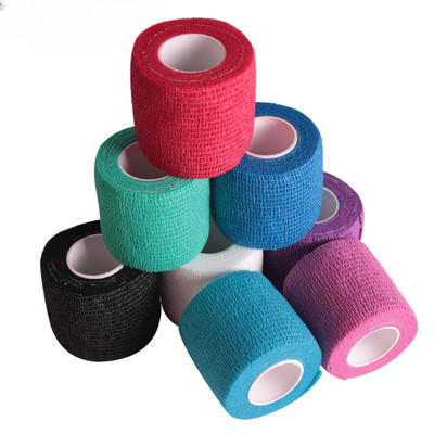 1 Pcs 4,5 m Bunte Sport Selbstklebende Elastische Bandage Wrap Band Hansaplast Für Knie Unterstützung Jastučići Finger Knöchel Palm