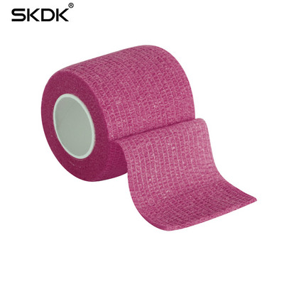 1 gab. 4,5 m Bunte Sport Selbstklebende Elastische Bandage Wrap Band Hansaplast Für Knie Unterstützung Pads Finger Knöchel Palm