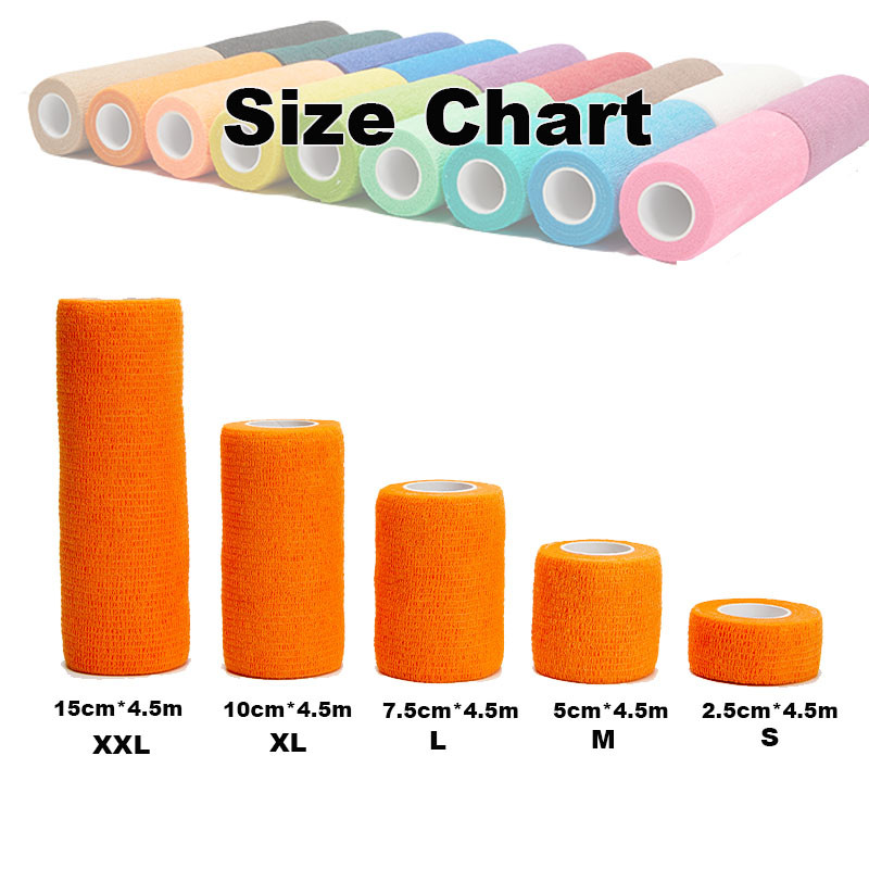 Bandaj sport elastic colorat Bandaj autoadeziv CrossFit pentru fitness Genunchiere de susținere glezne degete înfășurare benzi de kinesiologie