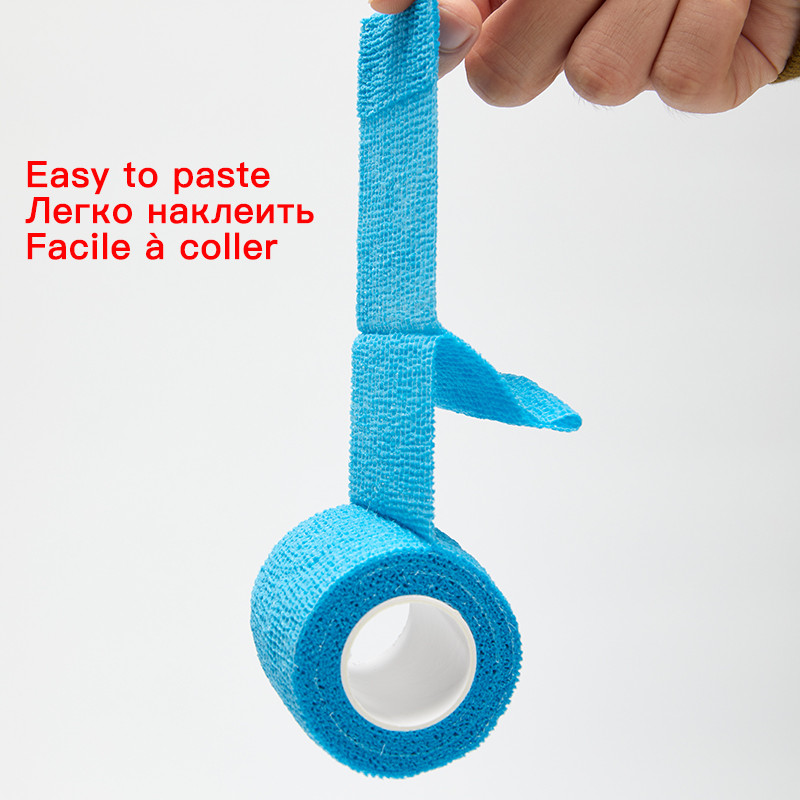 Bandaj sport elastic colorat Bandaj autoadeziv CrossFit pentru fitness Genunchiere de susținere glezne degete înfășurare benzi de kinesiologie