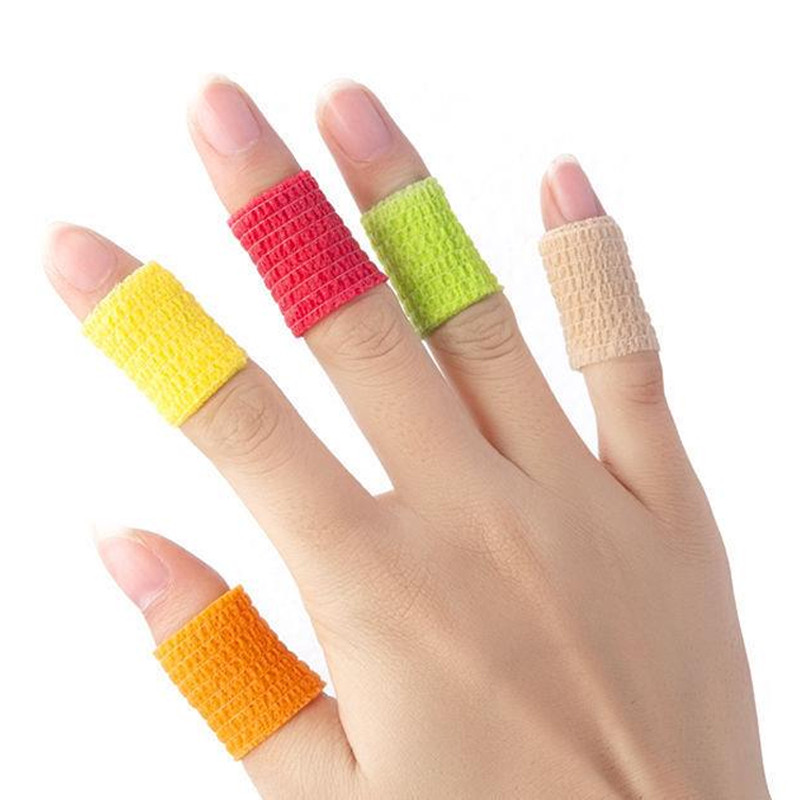 Bandaj sport elastic colorat Bandaj autoadeziv CrossFit pentru fitness Genunchiere de susținere glezne degete înfășurare benzi de kinesiologie