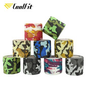CoolFit Αυτοκόλλητος επίδεσμος Flex Ελαστική Μη υφασμένη μάσκα εξωτερικού χώρου Αθλητικά μπρατσάκια αστραγάλου Προστασία Ταινία μάσκας δακτύλων Camo