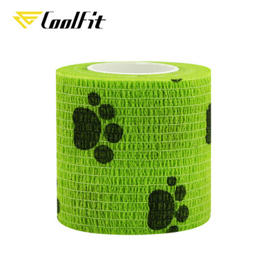 CoolFit Αυτοκόλλητος επίδεσμος Flex Ελαστική Μη υφασμένη μάσκα εξωτερικού χώρου Αθλητικά μπρατσάκια αστραγάλου Προστασία Ταινία μάσκας δακτύλων Camo